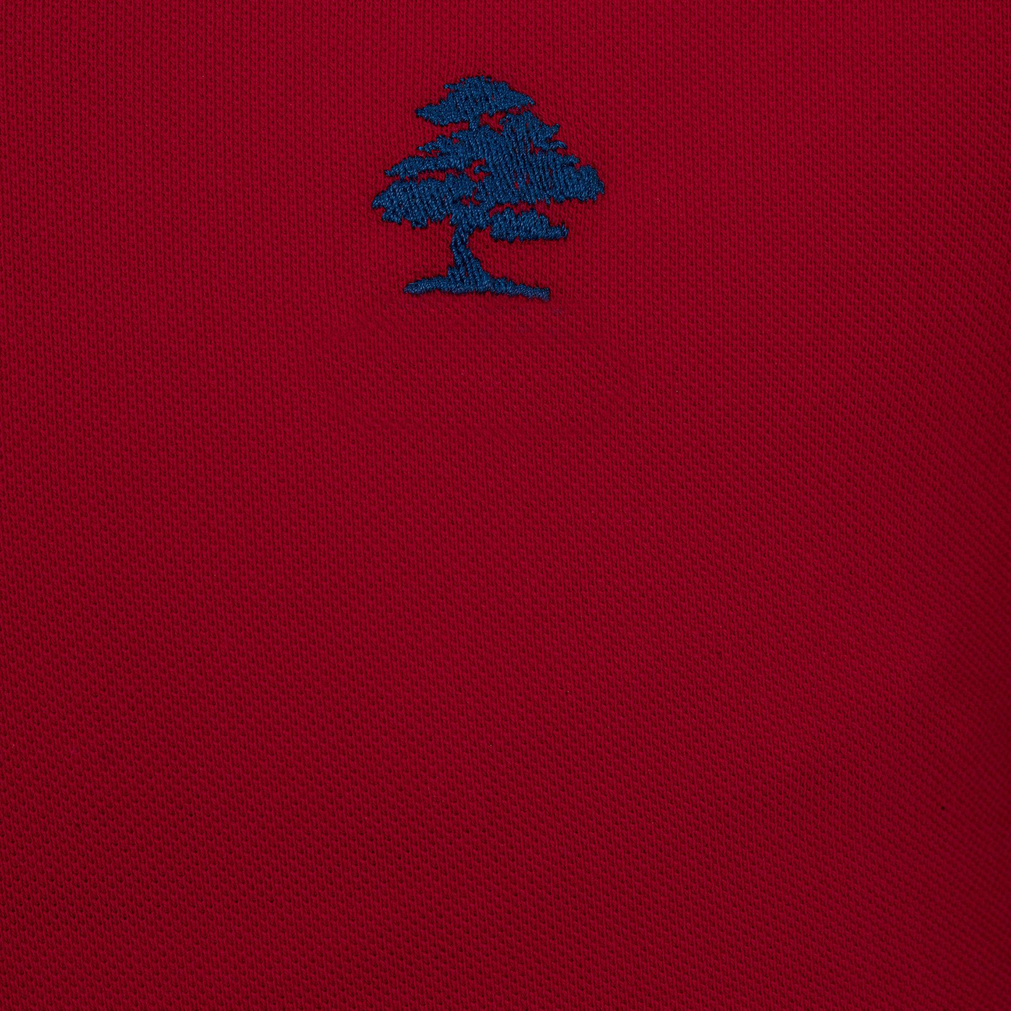 Routefield Patriot Erkek Kırmızı Polo Tişört