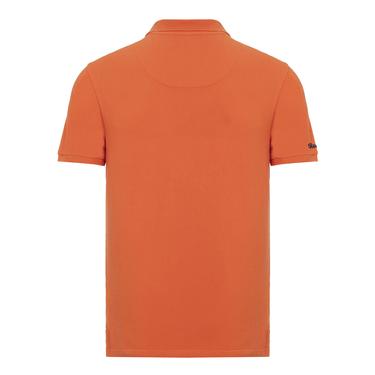  Routefield Post Erkek Turuncu Polo Tişört