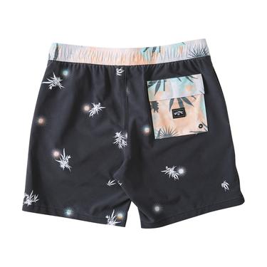  Billabong Sundays Lb Erkek Siyah Volley Short