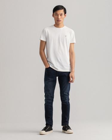  GANT Erkek Lacivert Extra Slim Fit Jean Pantolon