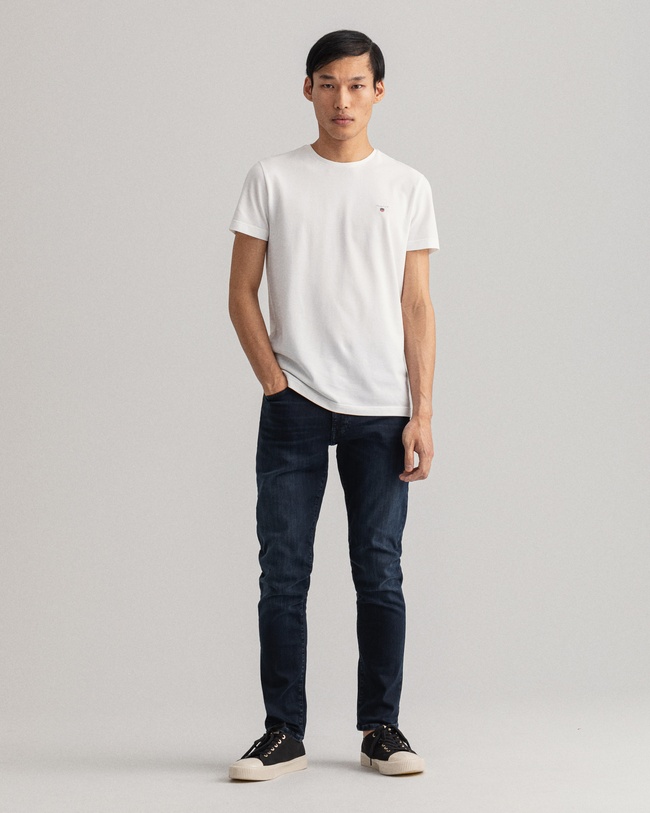  GANT Erkek Lacivert Extra Slim Fit Jean Pantolon