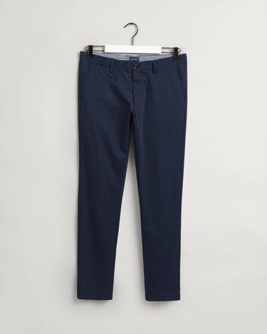  GANT Erkek Lacivert Slim Fit Hallden Pantolon