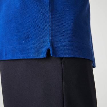  Lacoste L.12.12 Erkek Classic Fit Koyu Mavi Polo