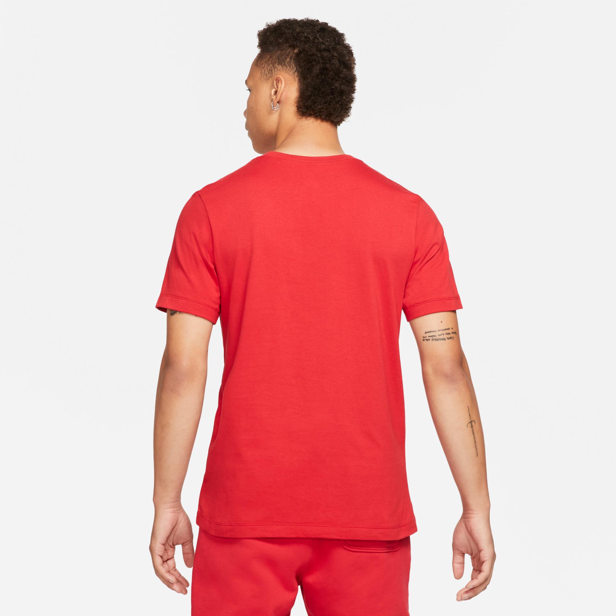 Jordan Jumpman Emb Ss Crew Erkek Kırmızı T-Shirt