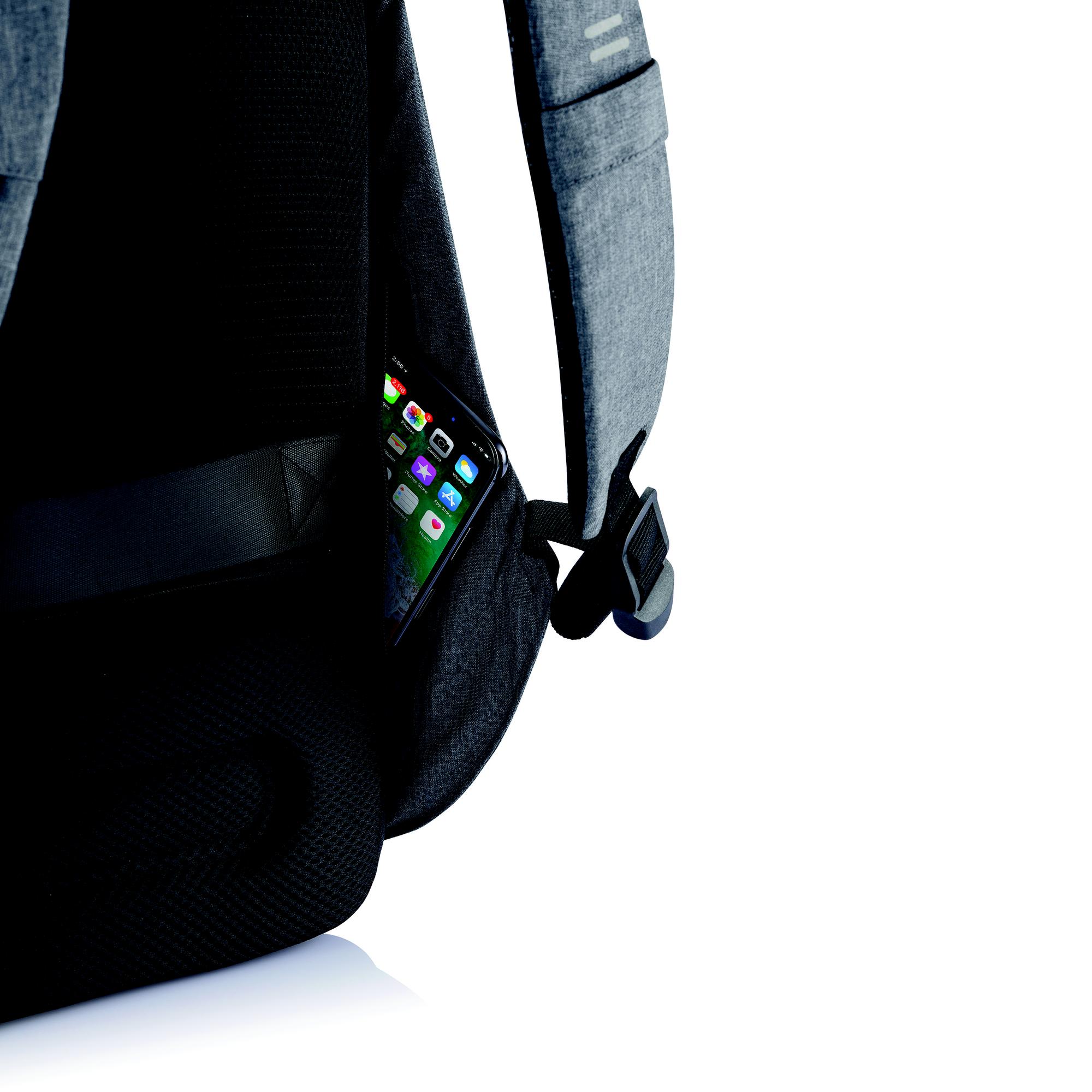 XD Design Bobby Hero Regular Unisex Gri Sırt Çantası