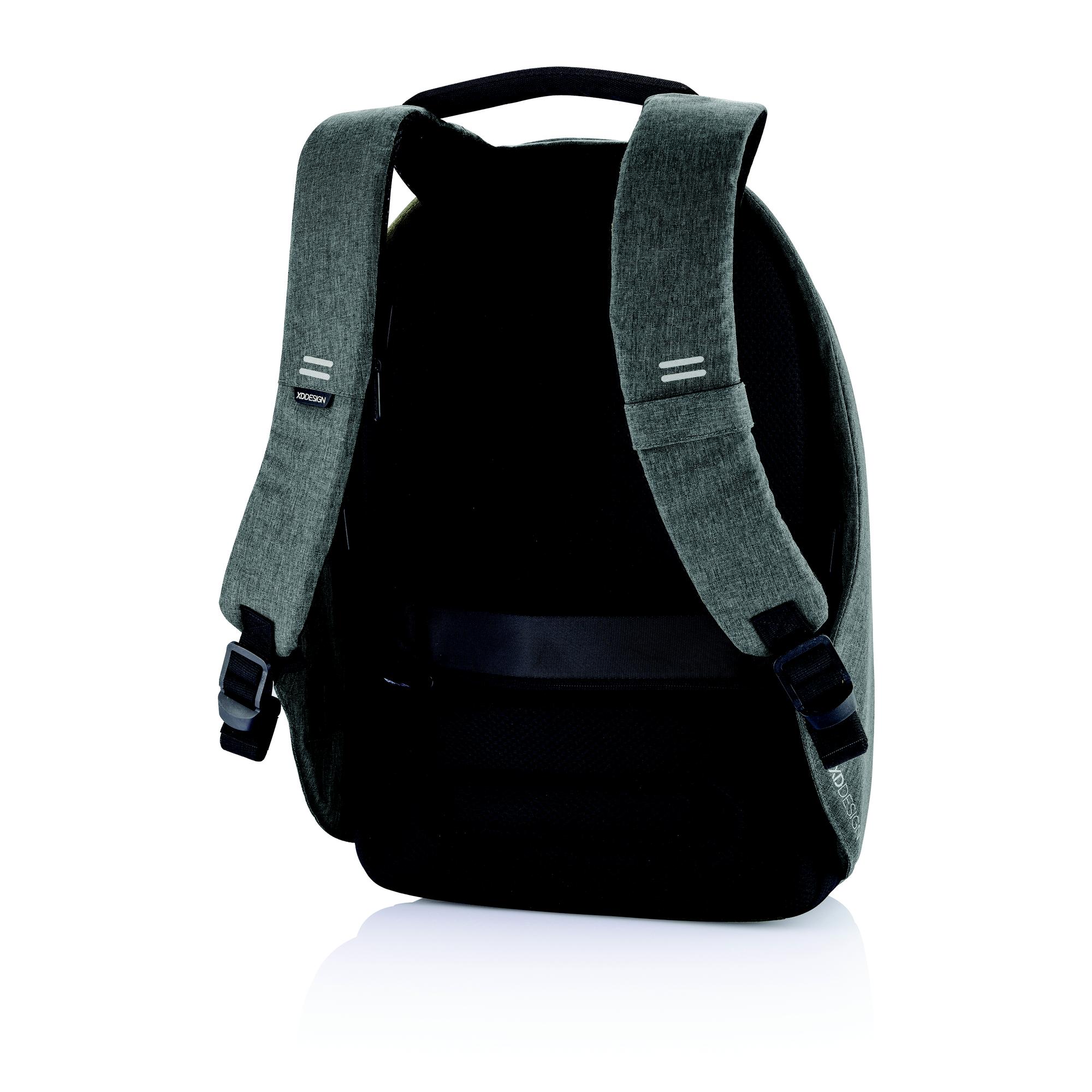 XD Design Bobby Hero Regular Unisex Gri Sırt Çantası
