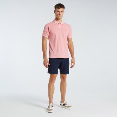  Nautica Erkek Pembe Classic Fit Kısa Kollu Polo