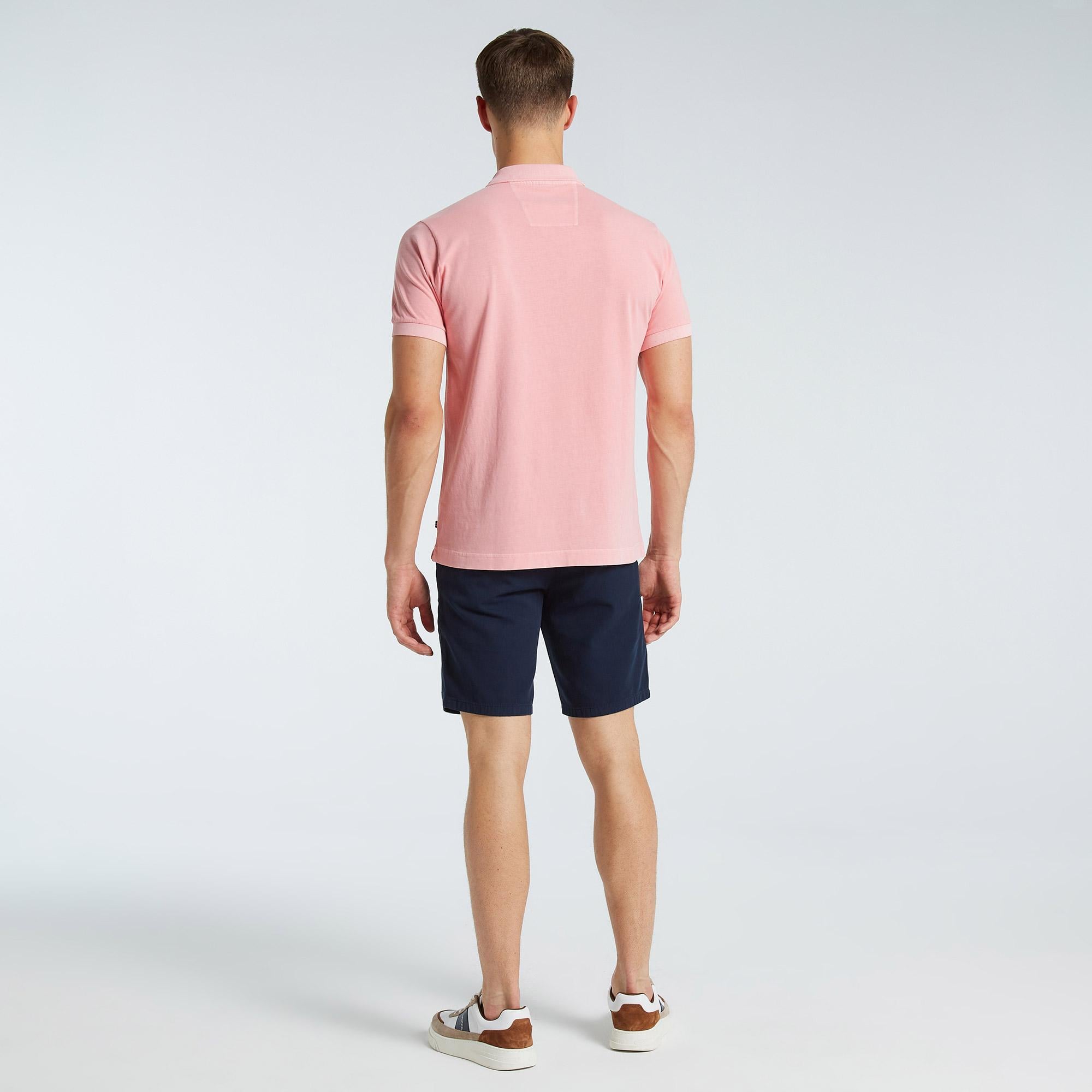 Nautica Erkek Pembe Classic Fit Kısa Kollu Polo Yaka T-Shirt