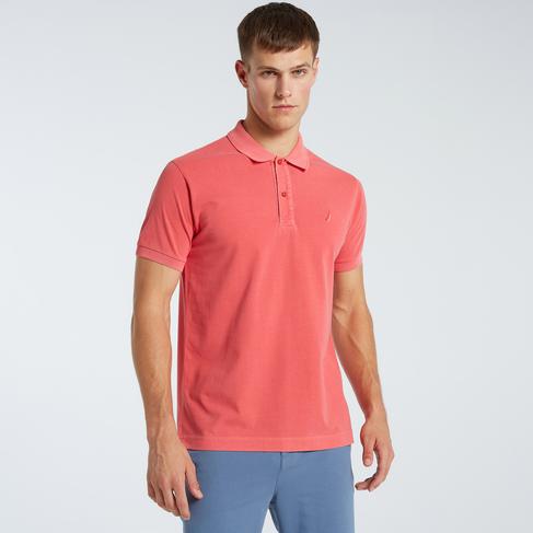 Nautica Erkek Turuncu Classic Fit Kısa Kollu Polo