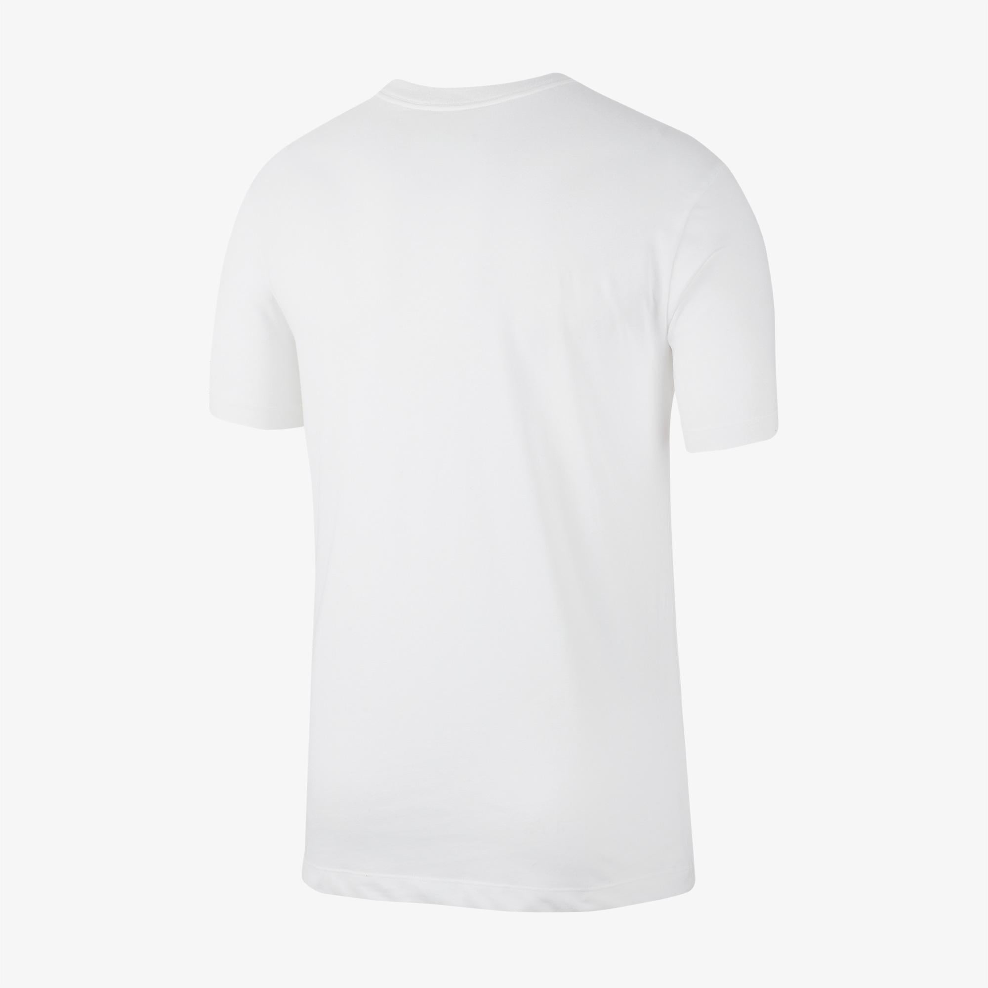 Nike Dri-Fit Crew Solid Erkek Beyaz T-Shirt