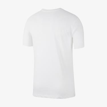  Nike Dri-Fit Crew Solid Erkek Beyaz T-Shirt