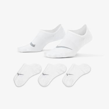  Nike Everyday Plus Lightweight Footie 3'lü Kadın Beyaz Çorap