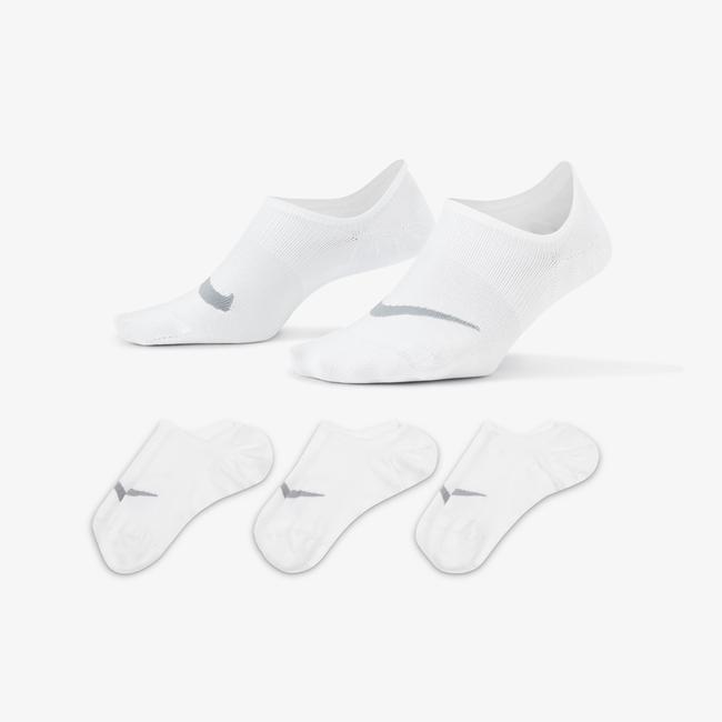  Nike Everyday Plus Lightweight Footie 3'lü Kadın Beyaz Çorap