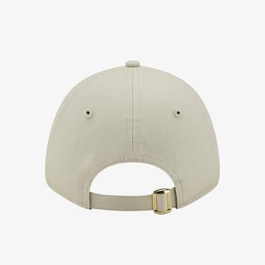  New Era Female Wmns Metallic Logo 9Forty Unisex Bej Günlük Şapka
