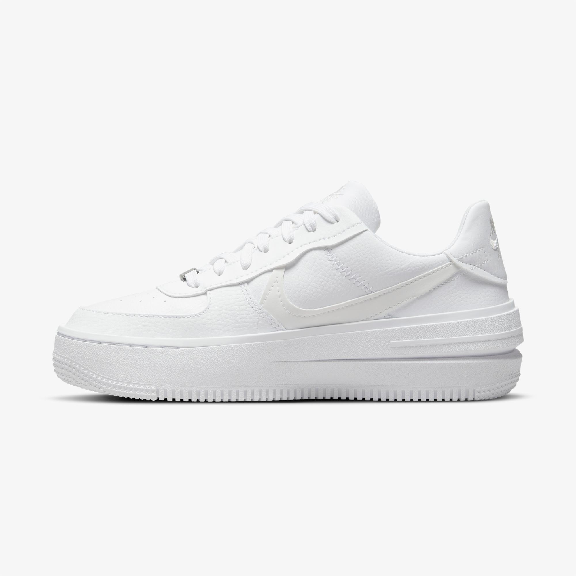 Nike Air Force 1 Platform Kadın Beyaz Spor Ayakkabı