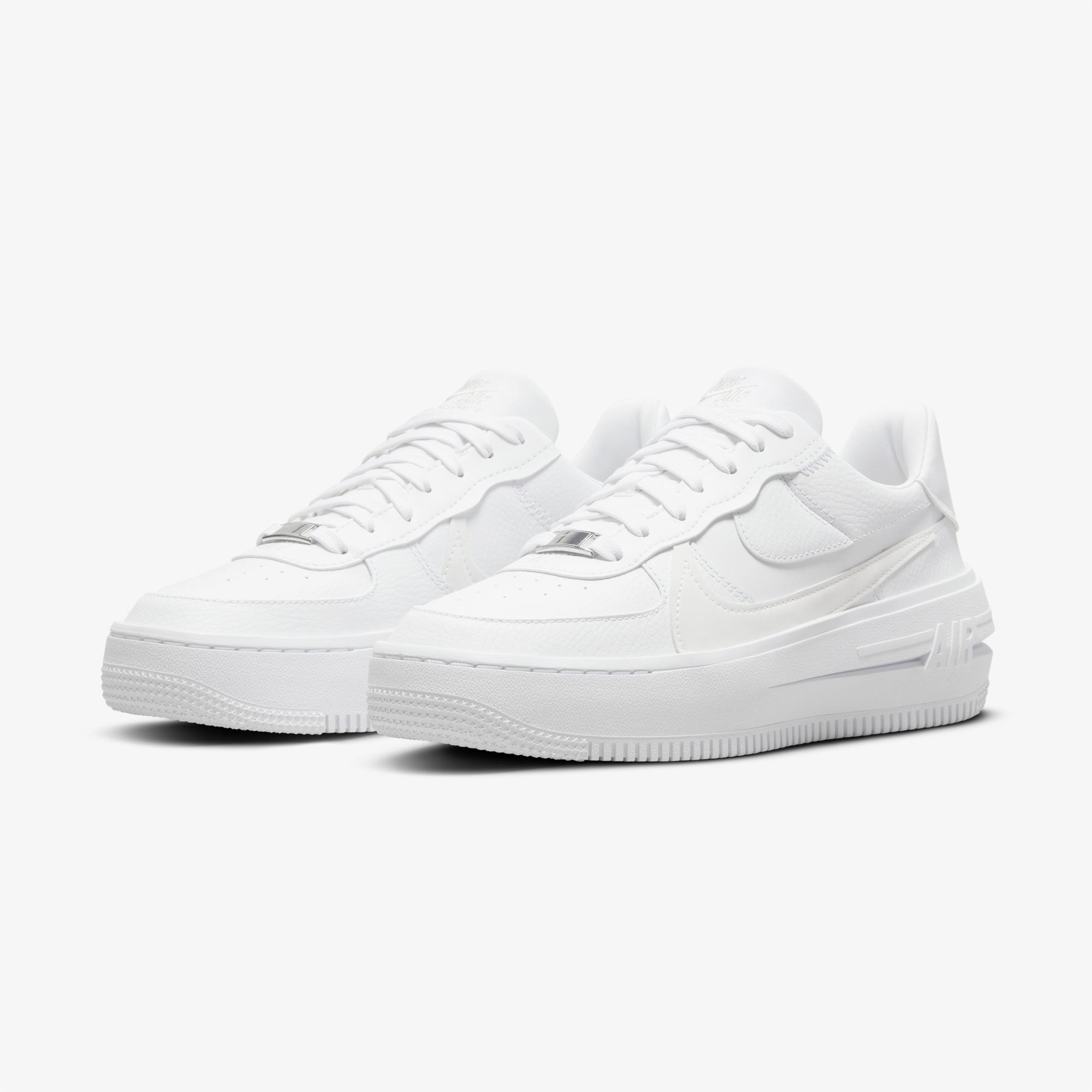 Nike Air Force 1 Platform Kadın Beyaz Spor Ayakkabı