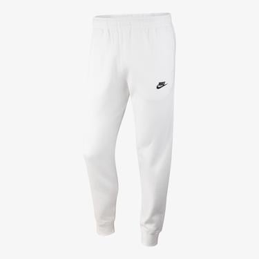  Nike Sportswear Club Fleece Erkek Beyaz Eşofman Altı