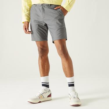  Lacoste Erkek Regular Fit Gri Bermuda Şort