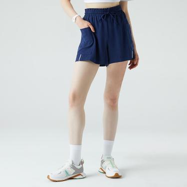  Lacoste Kadın Relaxed Fit Lacivert Şort