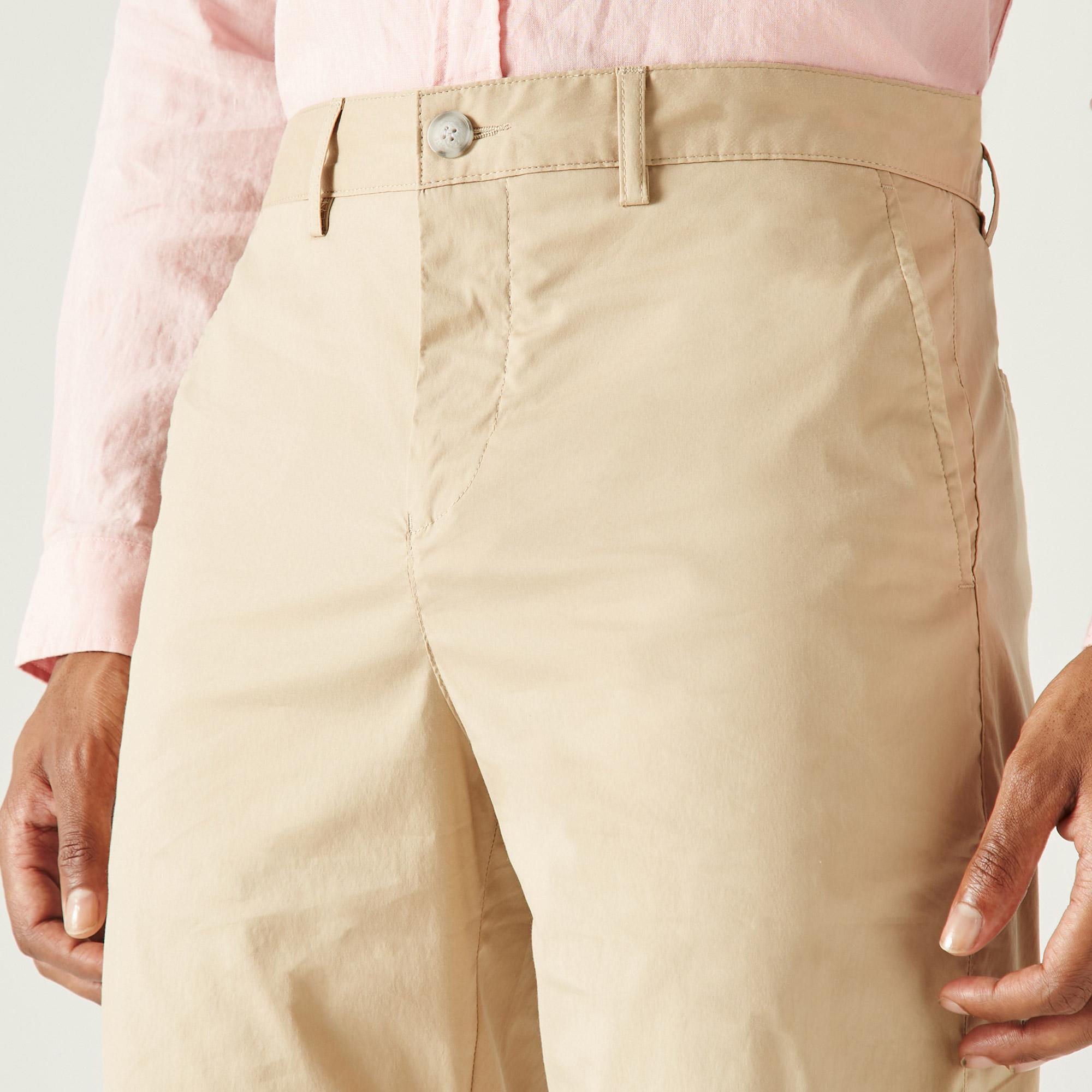 Lacoste Erkek Bej Bermuda