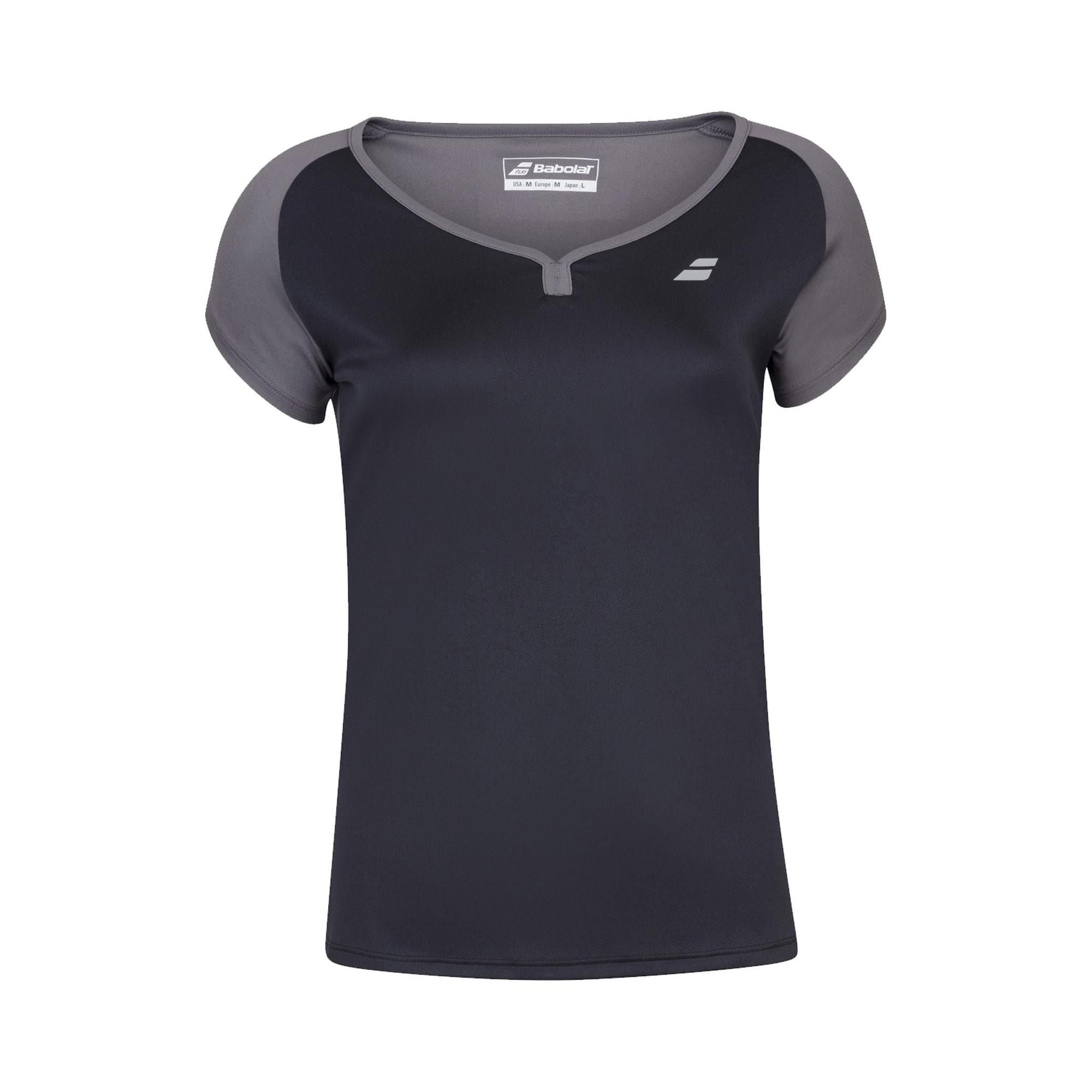 Babolat Play Cap Sleeve Top Kadın Siyah Tişört