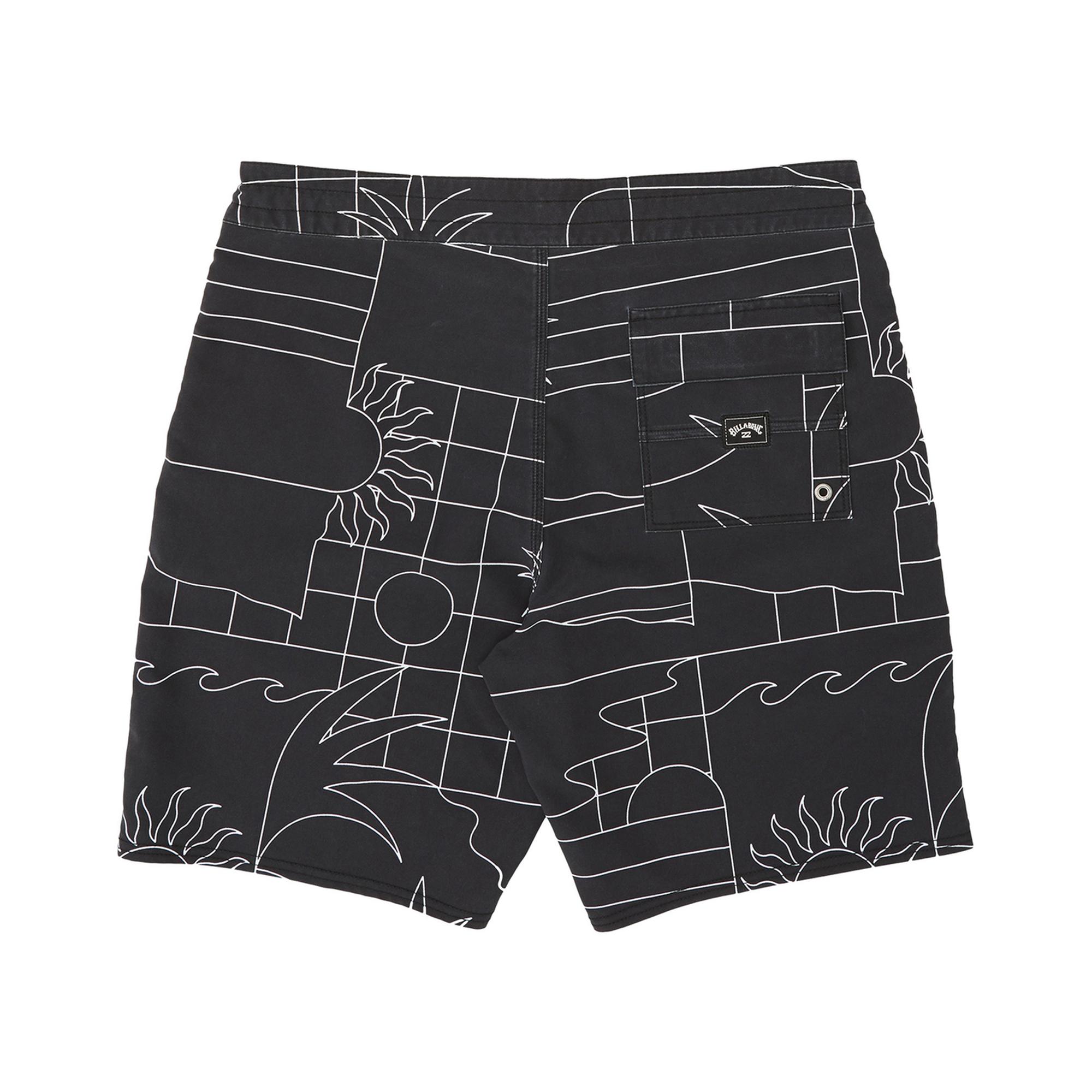 Billabong Sundays Lt Erkek Siyah Boardshort