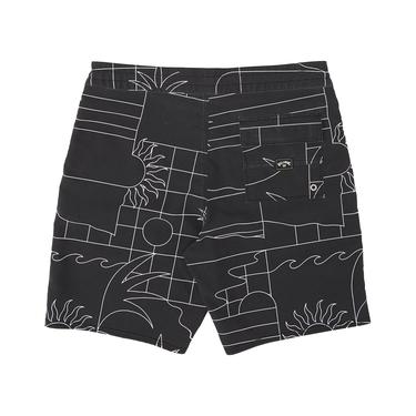  Billabong Sundays Lt Erkek Siyah Boardshort