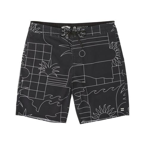  Billabong Sundays Lt Erkek Siyah Boardshort
