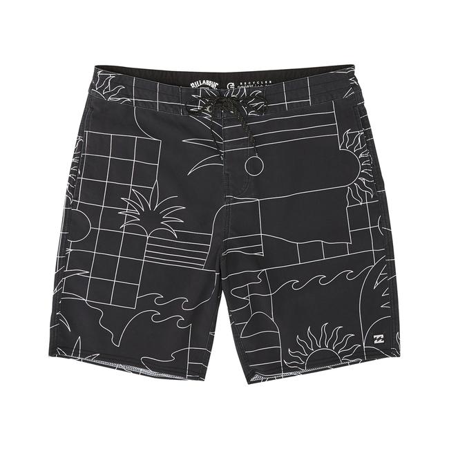  Billabong Sundays Lt Erkek Siyah Boardshort