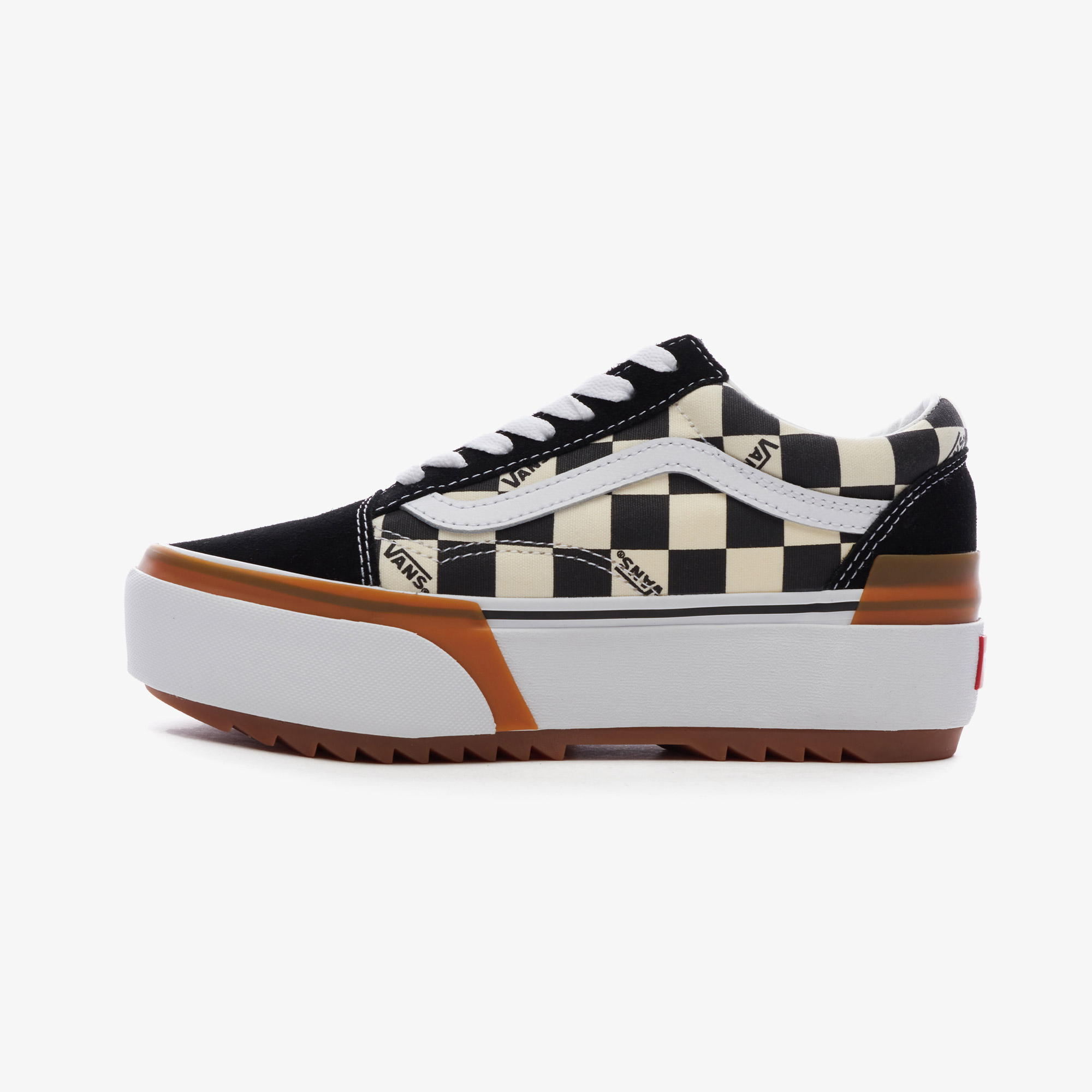 Vans Vans Ua Old Skool Stacked Kadın Siyah Sneaker | FashFed Siyah - 3. görsel