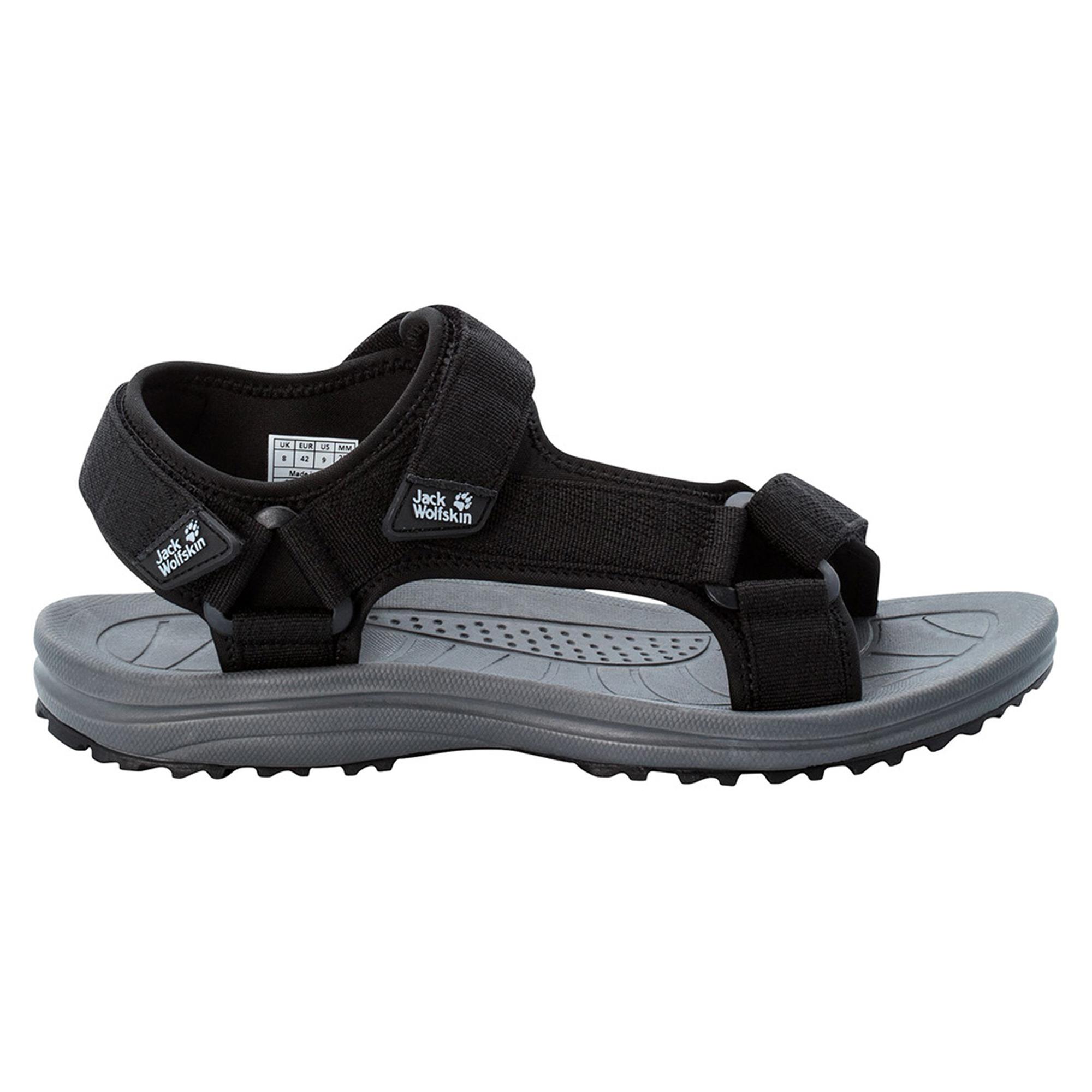 Jack Wolfskin Wave Breaker Erkek Siyah Sandalet
