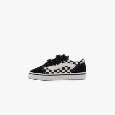  Vans Td Old Skool V Bebek Siyah Sneaker
