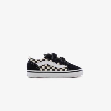  Vans Td Old Skool V Bebek Siyah Sneaker