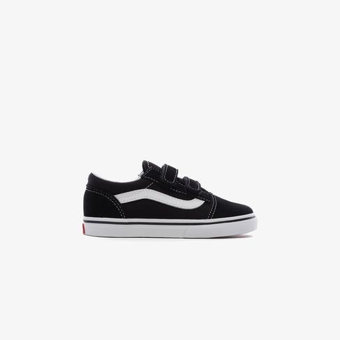  Vans Old Skool V Bebek Siyah Sneaker