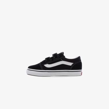  Vans Old Skool V Bebek Siyah Sneaker