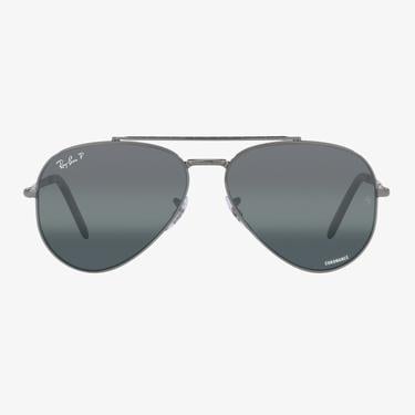  Ray-Ban New Aviator Unisex Koyu Gri Rengi Güneş Gözlüğü