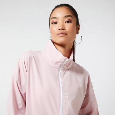  Under Armour Woven Fz Oversized Kadın Lila Yağmurluk