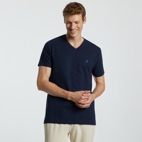  Nautica Lacivert T-Shirt