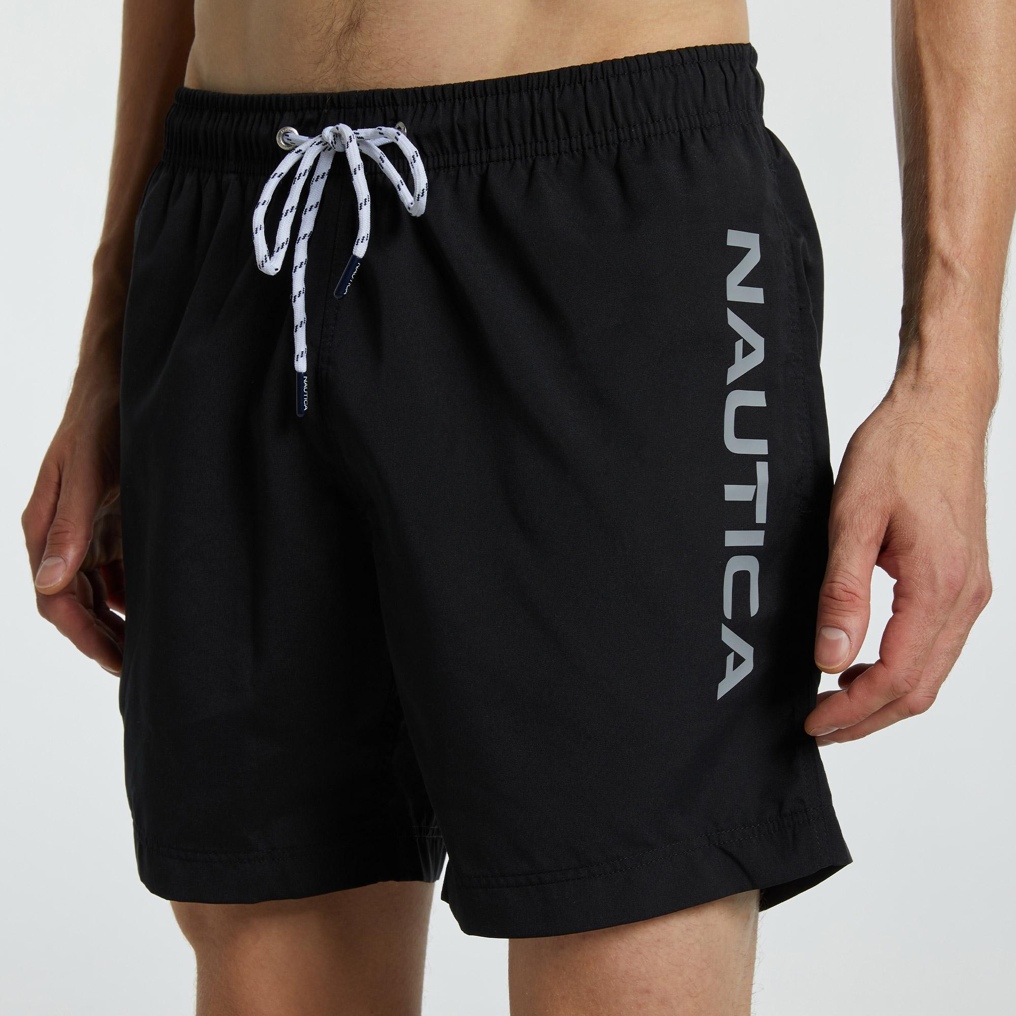 Nautica Erkek Siyah Mayo Şort