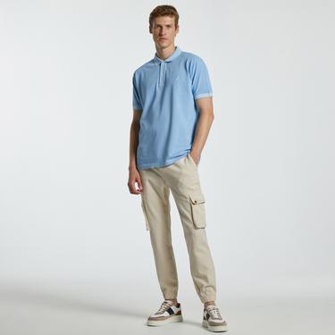  Nautica Erkek Mavi Classic Fit Kısa Kollu Polo