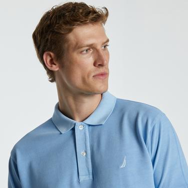  Nautica Erkek Mavi Classic Fit Kısa Kollu Polo