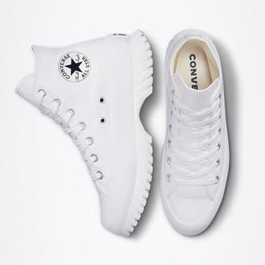  Converse Chuck Taylor All Star Lugged 2.0 Unisex Beyaz Platform Sneaker