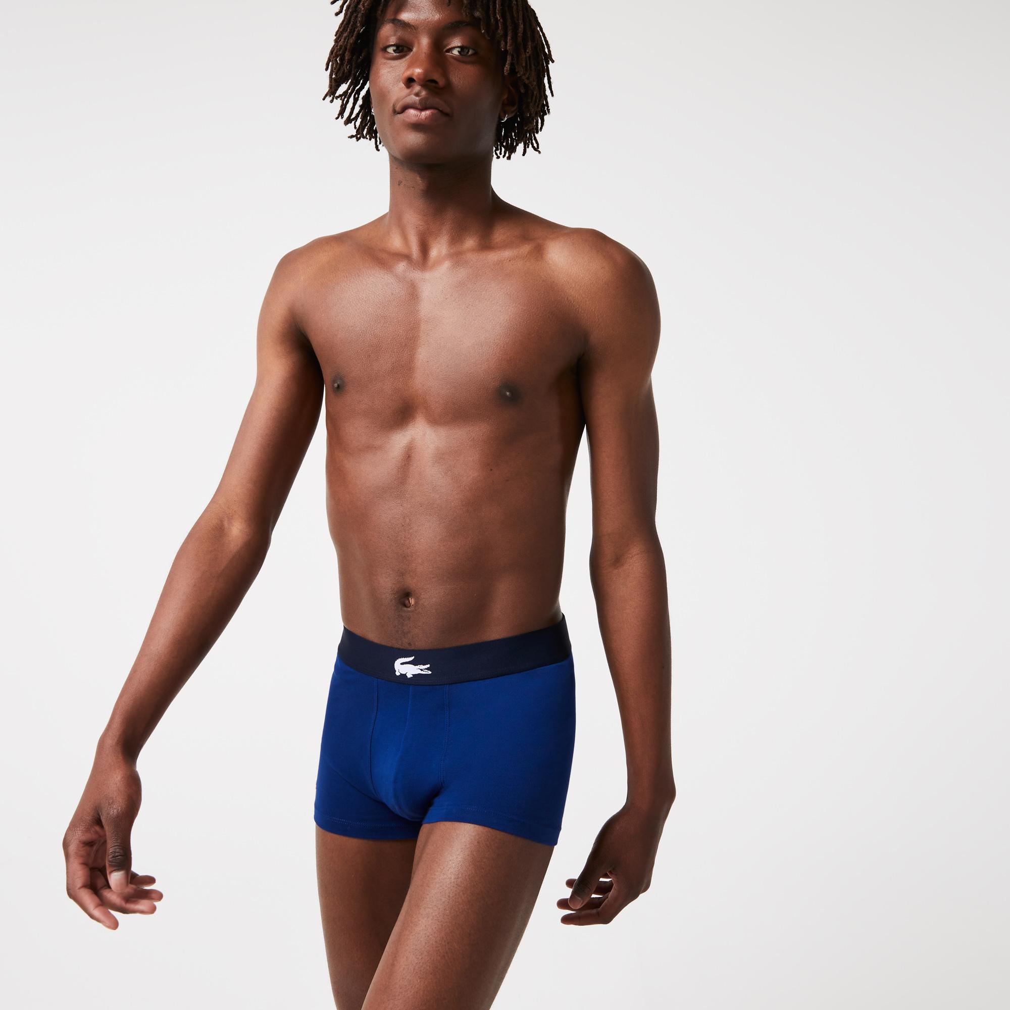 Core Erkek 3'lü Lacivert Boxer