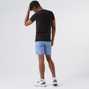  Lacoste Erkek Slim Fit Bisiklet Yaka Siyah T-Shirt