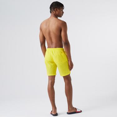  Lacoste Erkek Sarı Mayo Şort