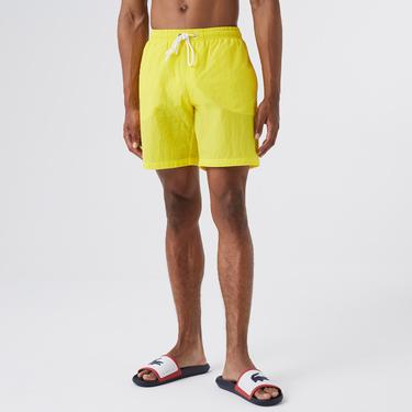 Lacoste Erkek Sarı Mayo Şort