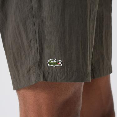  Lacoste Erkek Koyu Yeşil Mayo Şort