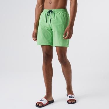  Lacoste Erkek Yeşil Mayo Şort