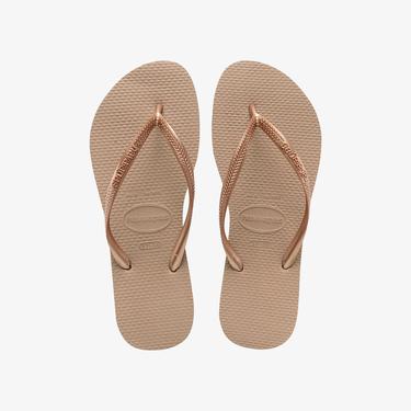  Havaianas Slim Kadın Krem Terlik
