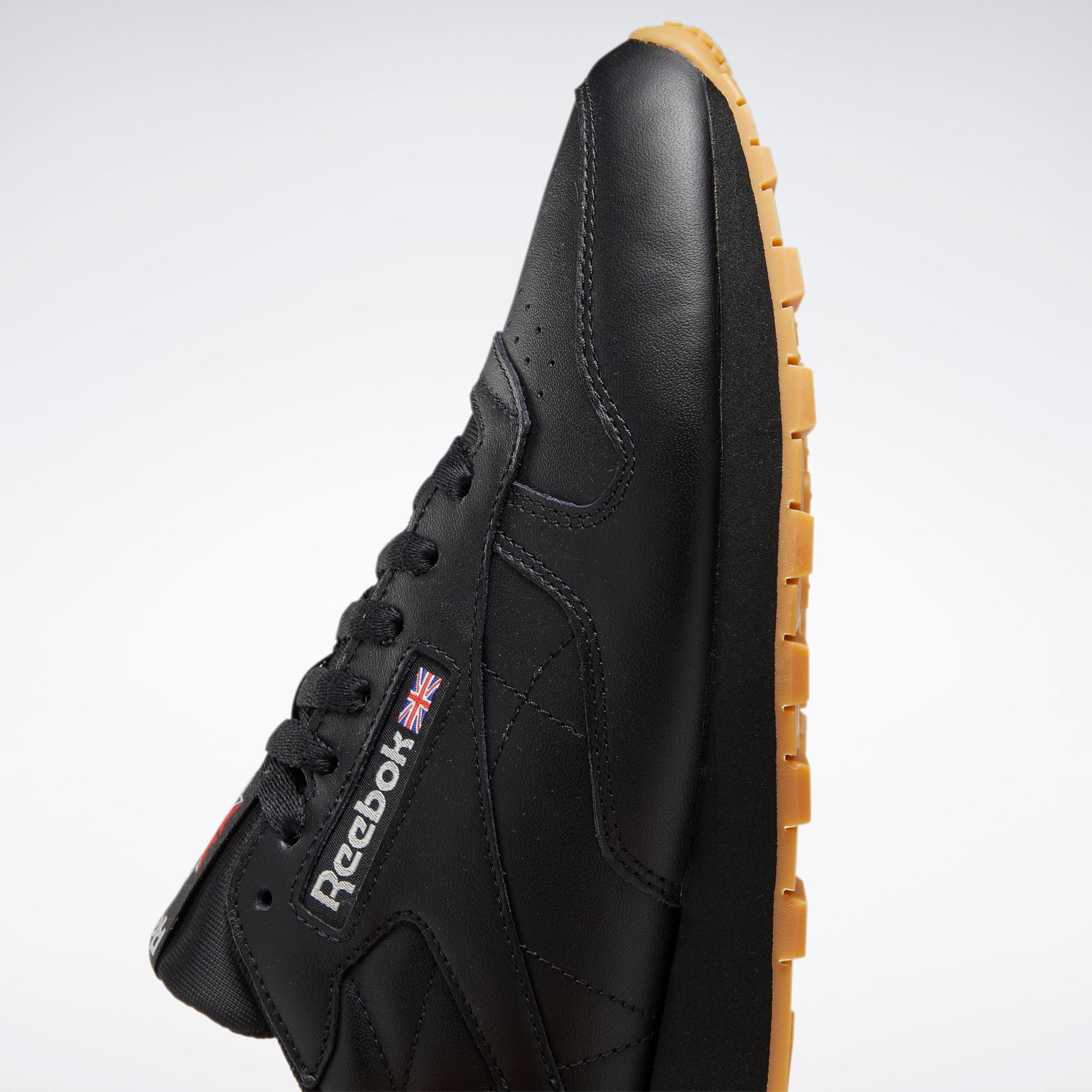 Reebok Classic Leather Unisex Siyah Spor Ayakkabı
